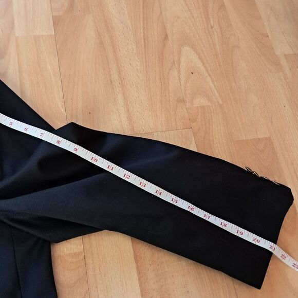 Michael Michael Kors Blazer Men's 46L Black Wool Office Career Formal Evening - Picture 10 of 11